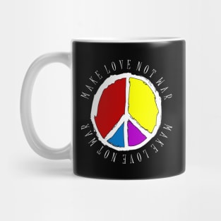 Make love not war Mug